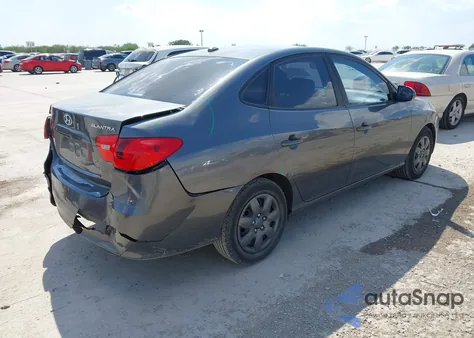 2007 Hyundai Elantra Gls/Limited/Se z USA, uszkodzony, nr VIN KMHDU46D37U134488